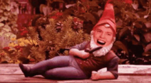 Gnome Youtuber Roomie Laugh GIF