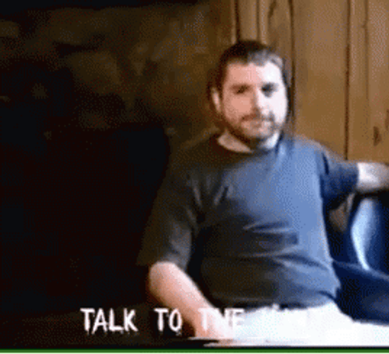 Go Ahead Talk To The Hand GIF
