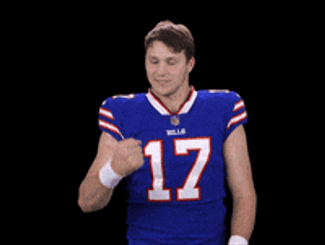 Go Bills Victory Gesture GIF