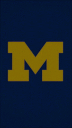 Go Blue Michigan Horn GIF