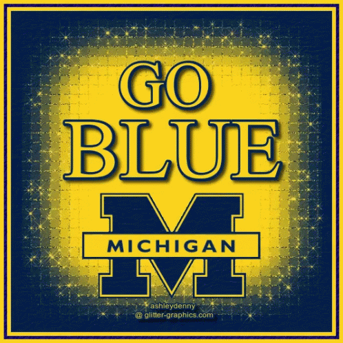 Go Blue 498 X 498 Gif GIF