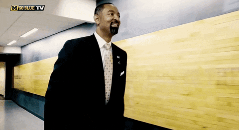 Go Blue Michigan Basketball Motivation GIF