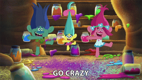 Go Crazy Poppy GIF