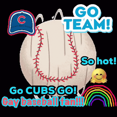 Go Cubs Go Gay Baseball Fan