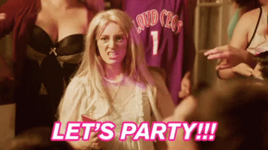 Go For It Party Girl GIF