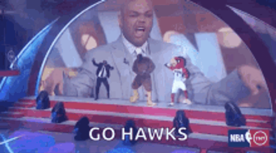 Go Hawks Supporter Dance GIF