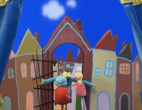 Go Inside House Monster Eating GIF