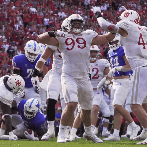 Go Nebraska Football Big Red Happy Team GIF