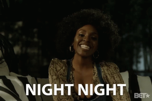 Go Night Night Karen Obilom GIF