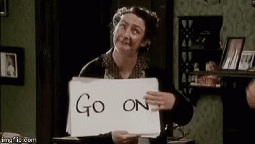 Go On GIF
