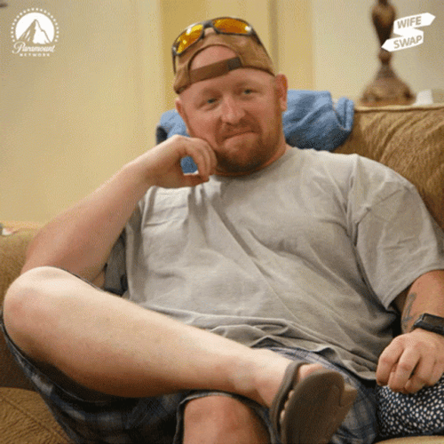 Go On By Man While Sitting GIF