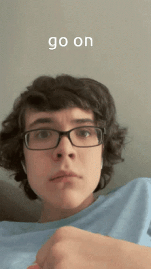 Go On Nod By Boy On Eyeglasses GIF