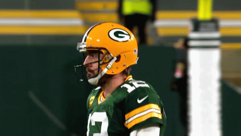 Go Pack Go Aaron Rodgers Pumped Up GIF