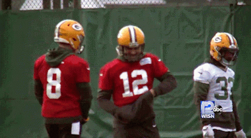Go Pack Go Aaron Rogers Dancing GIF