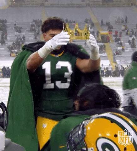 Go Pack Go Davante Adams Crown GIF