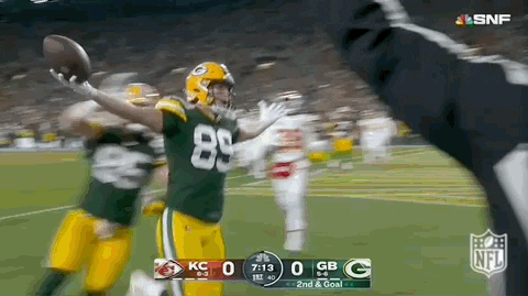 Go Pack Go Donald Lee Touchdown Celebration GIF