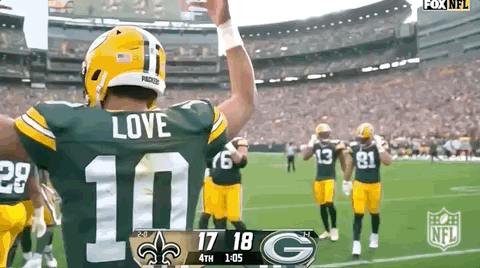 Go Pack Go Jordan Love Packer Fans GIF