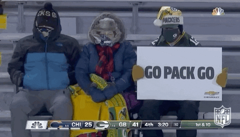 Go Pack Go Packers Fans GIF