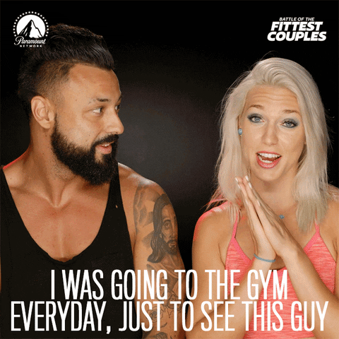 Go To The Gym To See This Guy GIF