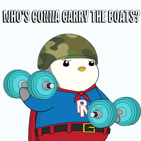 Go To The Gym Who's Gonna Carry Boats GIF