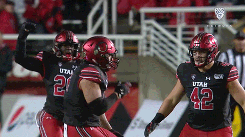 Go Utes Bradlee Anae Finger Guns GIF