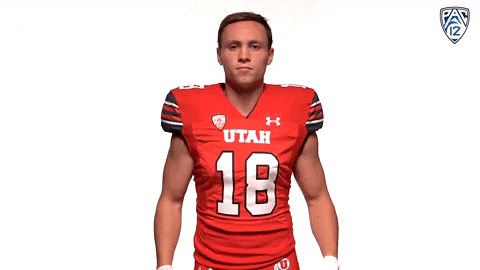 Go Utes Fixing Tie Gesture GIF