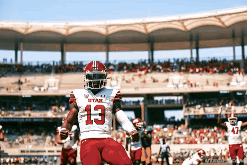 Go Utes Hyper Athlete Chest Pump GIF