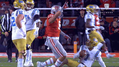 Go Utes Shoulder Bump GIF