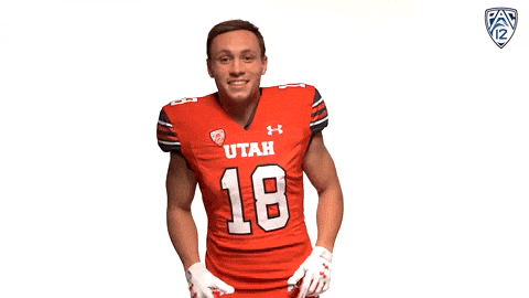 Go Utes Swag Strut Dance GIF