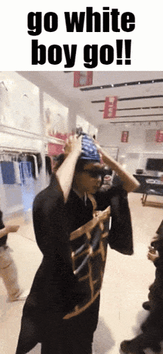 Go White Boy Go Kenjaku Gif GIF