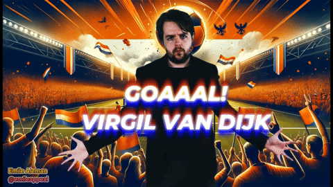 Goaaal Virgil van Dijk Crowd