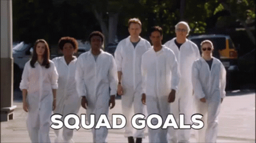 Community Squad Goals GIF