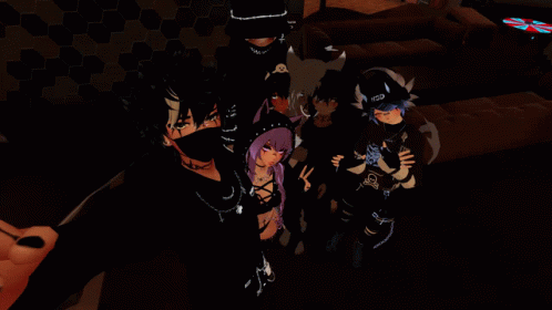 Anime Squad Goals GIF