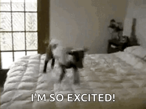 Goat Is So Excited Meme GIF