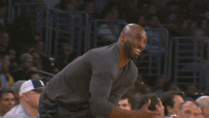 Goat James Hand Shake With Legend Kobe GIF