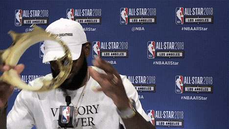 Goat James Interview Wears Crown GIF