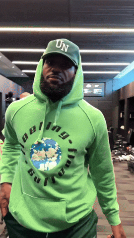 Goat James Walks Wearing Hoodie GIF