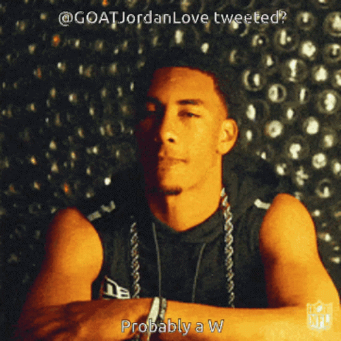 Goat Jordan Love GIF