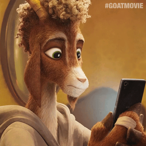 Goat Saying Oh I See What You Did There GIF