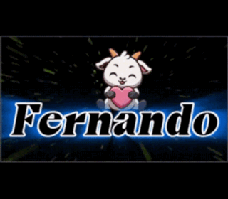 Goat With Name Fernando GIF