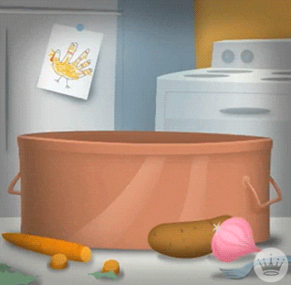 Gobble Turkey In The Bathtub GIF