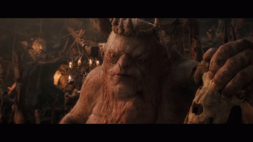 Goblin King Inside Cave Lord Of The Rings GIF