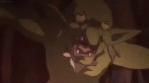 Goblin Slayer Burning Goblin Face GIF