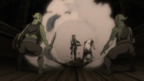 Goblin Slayer Slashing In GIF