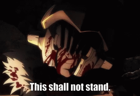 Goblin Slayer This Shall Not Stand GIF