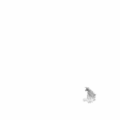 God Black And White Art GIF