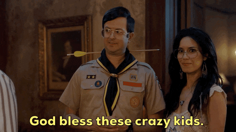 God Bless These Crazy Kids Cbs Ghosts Pete GIF