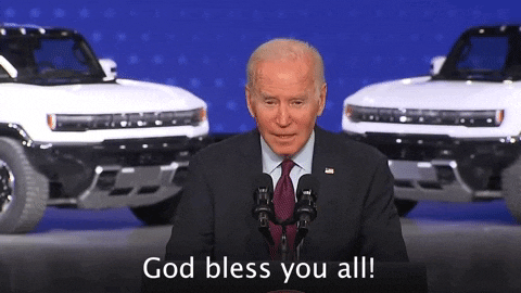 God Bless You All Joe Biden GIF