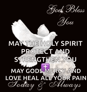 God Bless You Heal Pain GIF