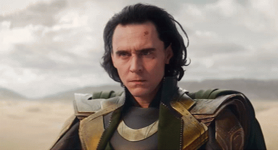 God Loki Side Eye GIF